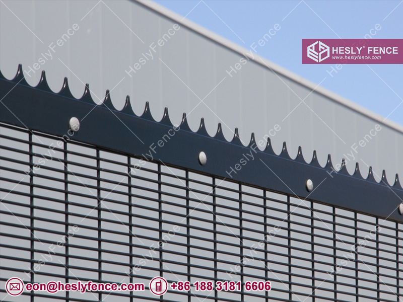 anti-climb mesh fencing panels China Hesly Fence Factory