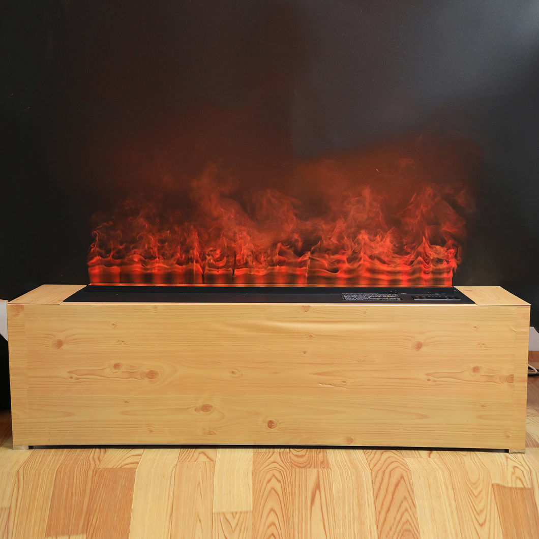 Intelligent Flame Electric Fireplace with Sound Control, Mist, Heating, Decoration, Multi-Function Electric Stove