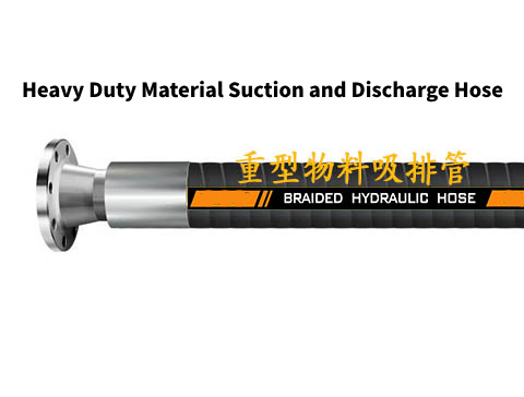 Concrete Hose, Heavy Duty Material Suction and Discharge Hose