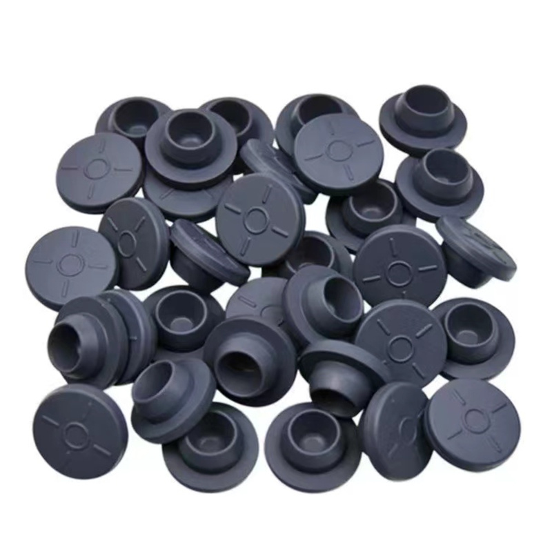 23mm 32mm Grey Blue Red Medical Butyl Rubber Stopper for Glass Infusion Bottles Glass Injectable Vial Sealing