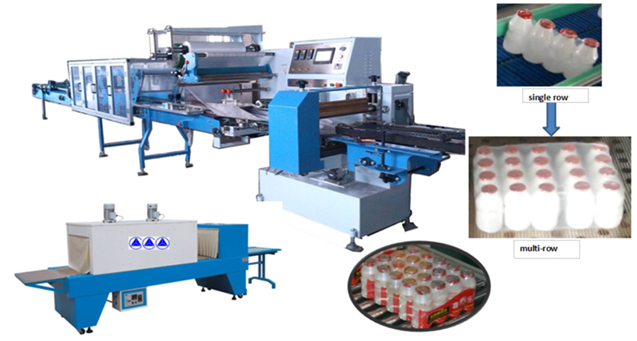 Swsf 800 Collective Bottles Shrink Packing Machine