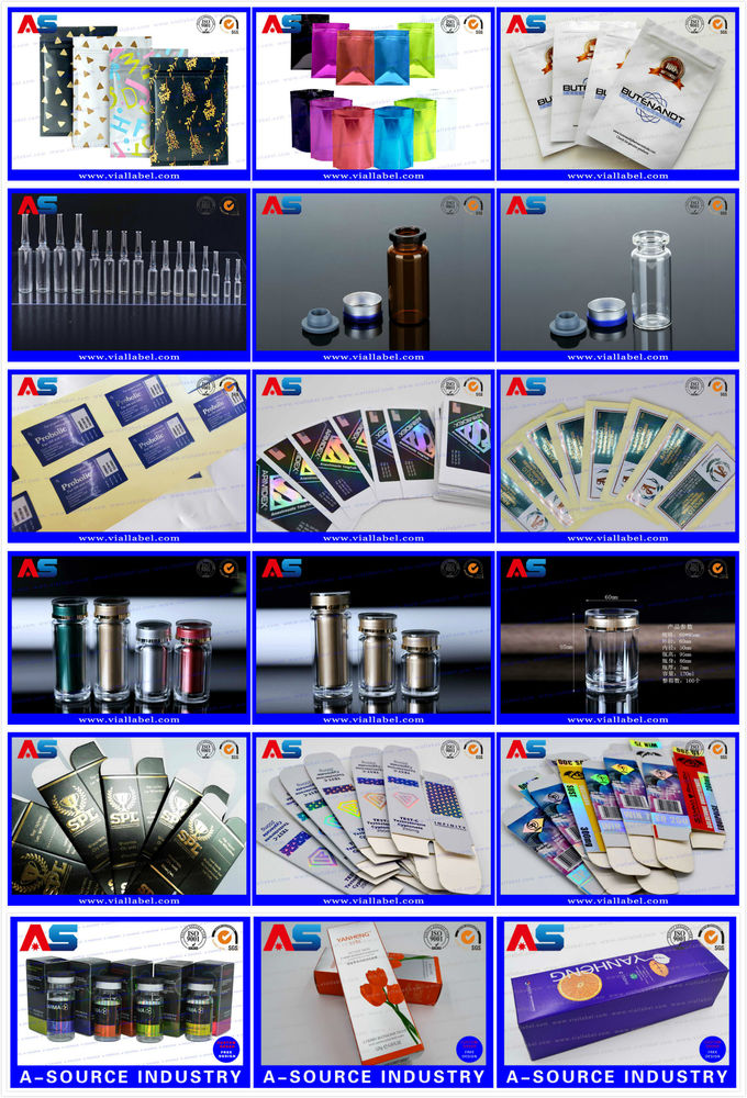 Medical 2ml Bottles Packaging PVC Transparent Blister Trays In Stock 10