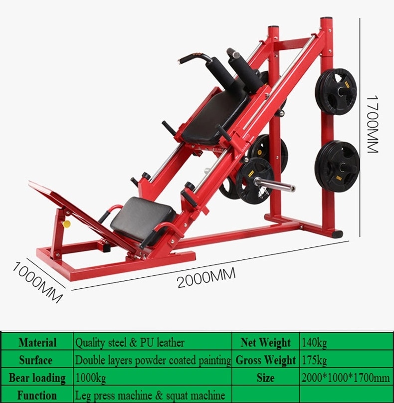 New Arrival Strength Machines Pin Loaded for Gym Use_Leg Press