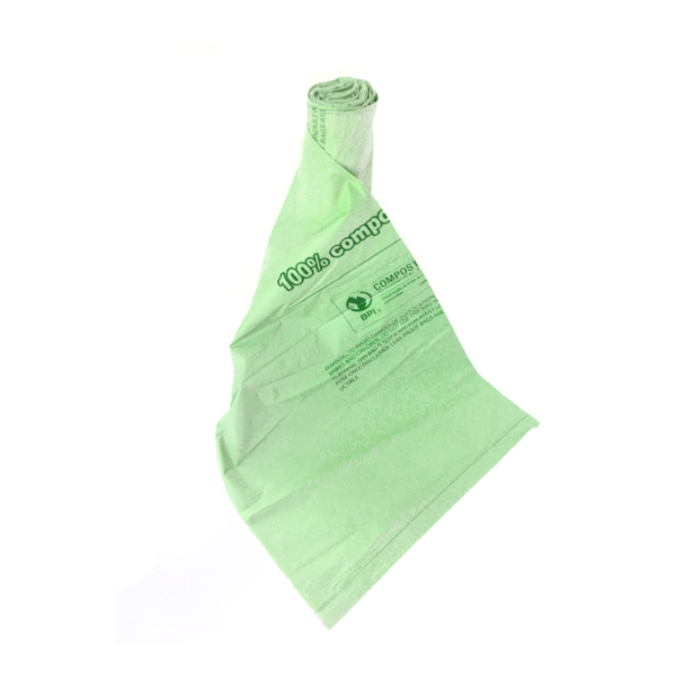 Eco-Friendly biodegradable garbage bags compostable trash bags
