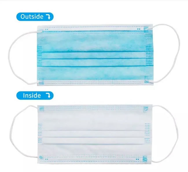 Wholesale Disposable Protective Medical Surgical 3ply Face Mask Face Mask