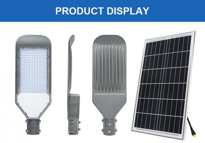 Highway Public Road Solar Street Light 30w 90w 200w Aluminum Alloy IP65 6000k 1