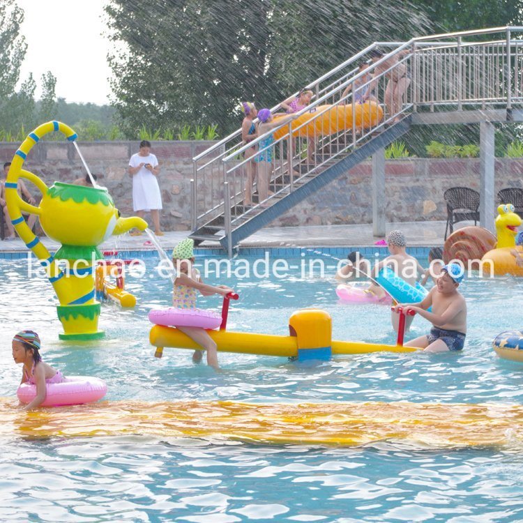 Funny Water Park Equipment Interactive Aqua Park for Kids Family