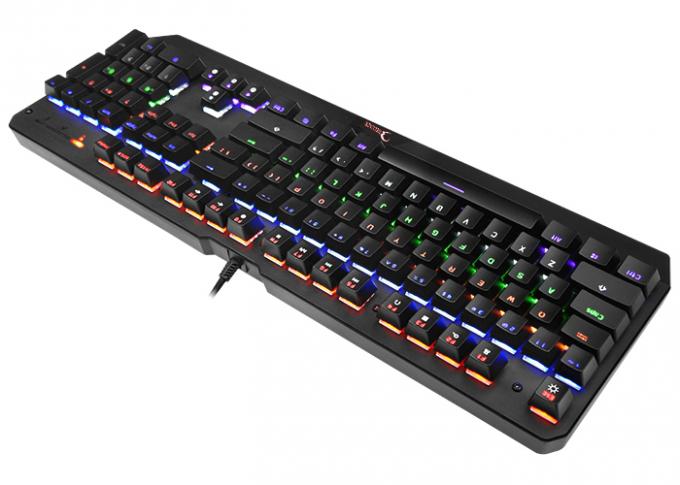 KG900 104 Keys Mechanical Wired LED Backlit Gaming Keyboard with Blue Switch,Anti-ghosting Gaming Keyboard