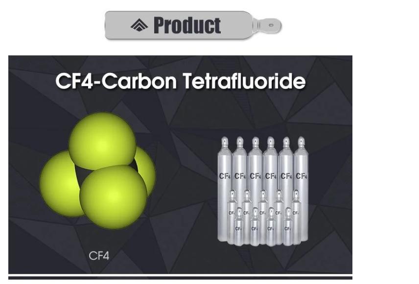 99.999% Carbon Tetrafluoride Gas Selling CF4 Gas