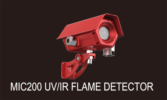 15m 50m Infrared Flame Detector , Ultraviolet Flame Detector 0
