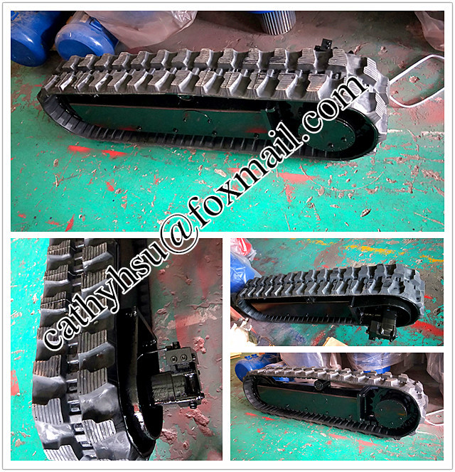 rubber track undercarriage rubber crawler undercarriage drilling rig track undercarriage rubber track frame rubber track system undercarriage assembly crusher undercarriage excavator undercarriage