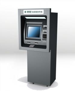 China Self Service Through The Wall ATM Machines For Cash / Money Depositing And Dispensing on sale 