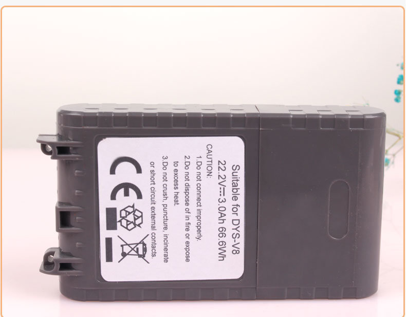 Replacement Battery Lithium 2000mAh 22.2V for Dyson DC34 DC35 DC44 DC45 Cordless Vacuum Cleaner