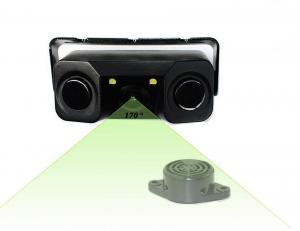 China 3 in 1 Car Reverse Camera parking sensor systems with 2 LED light on sale 