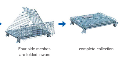 Galvanized Wire Mesh Container