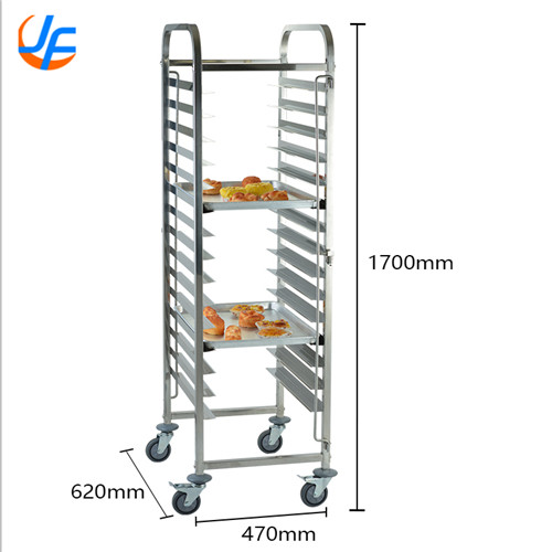 RK Bakeware China- 800*600 Double Oven Rack Stainless Stainless Rotary Baking Tray Oven Rack 3