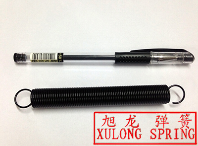  extension spring made with spring steel