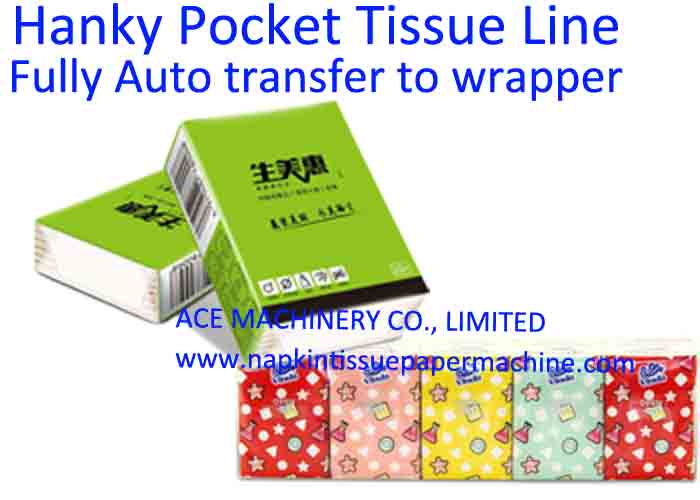 Fully Automatic Pocket Tissue Machine With Packing Machine