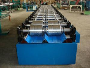 China G.I Steel Roof Panel Roll Forming Eqipment , Standing Seam Metal Roofing Sheet Roll Forming Machine on sale 
