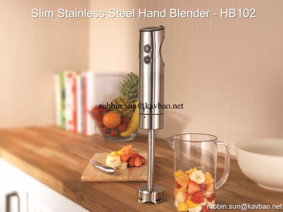 800W Stainless Steel Hand Blender Stick Immersion Blender