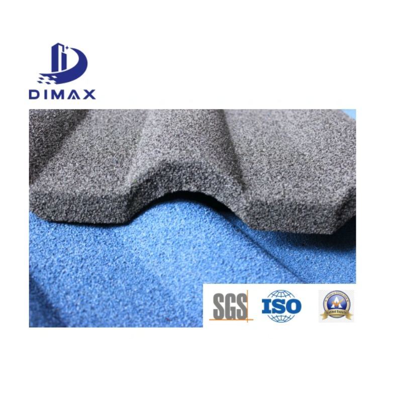 Fireproof Roofing Wall Building Material Colored Stone Coated Galvalume Steel Roof Tile