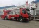 échelles télescopiques de l'émission cinq du camion de pompiers d'échelle pivotante de 32 mètres euro V