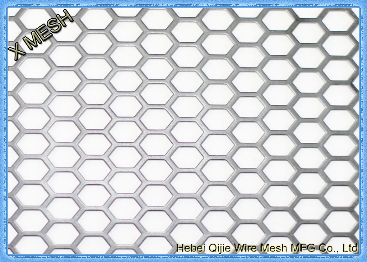 Hexagon Perforated Metal Mesh a-0003