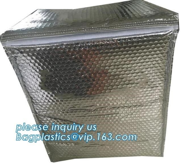 Reusable thermal insulated pallet covers, Thermal insulated pallet blankets, Radiant Barrier Foil Heat Resistance Bubble 6