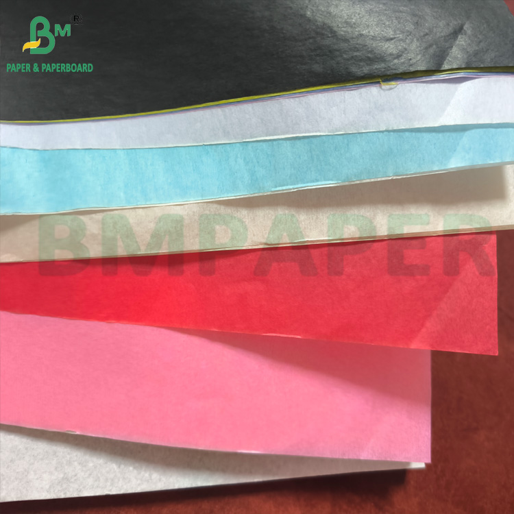 Sustainable Acid free Tissue Paper 14g 17g Different Colors in Rolls