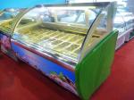 18 congélateur commercial vert d'affichage de crème glacée des plateaux R404a pour le magasin