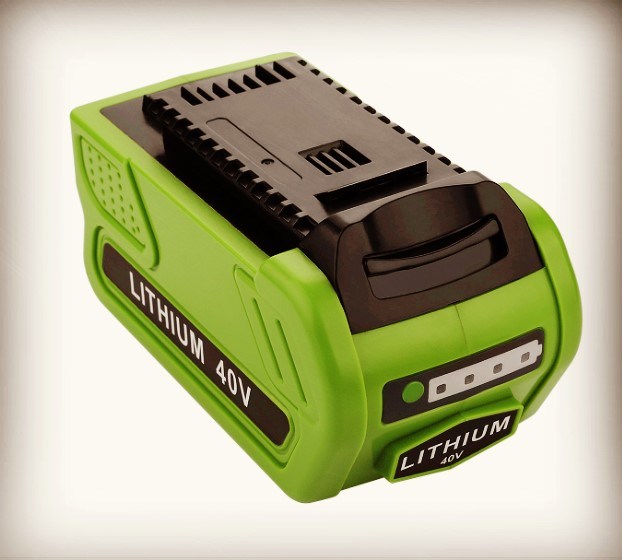 5000mAh Lithium Battery Replacement for Greenworks 29472 29462 G-Max, Fits Greenworks Gmax Tools