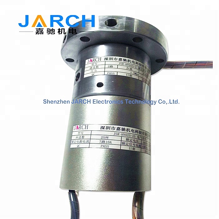 .Air High Speed Rotary Union / Rotary Electrical Connector Pneumatic slip ring For Packaging Machine