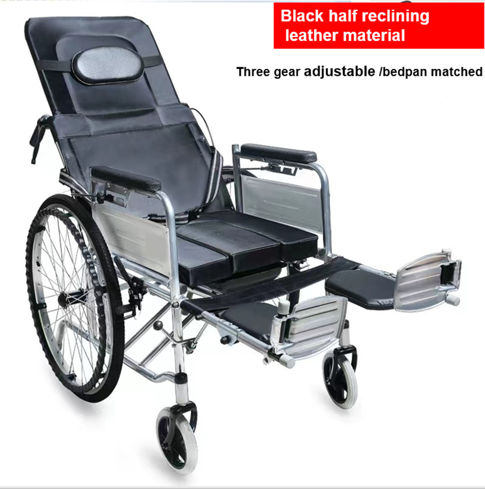 Wholesale Cheap Portable Lightweight Folding Patient Maternity Cerebral Palsy Manual Wheelchair for Elderly People