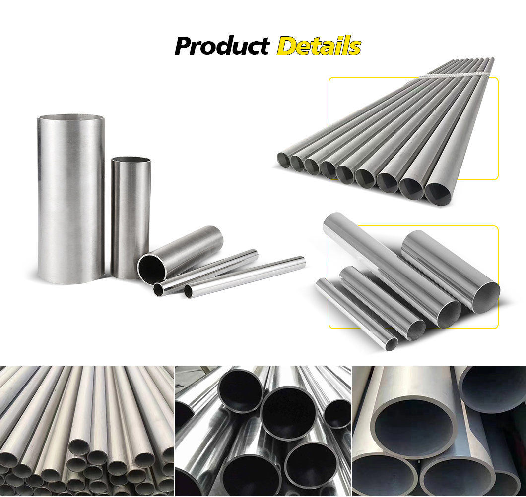 316 AISI 431 SUS Stainless Steel Round Pipe 20mm 9mm 304 Stainless Steel Tube