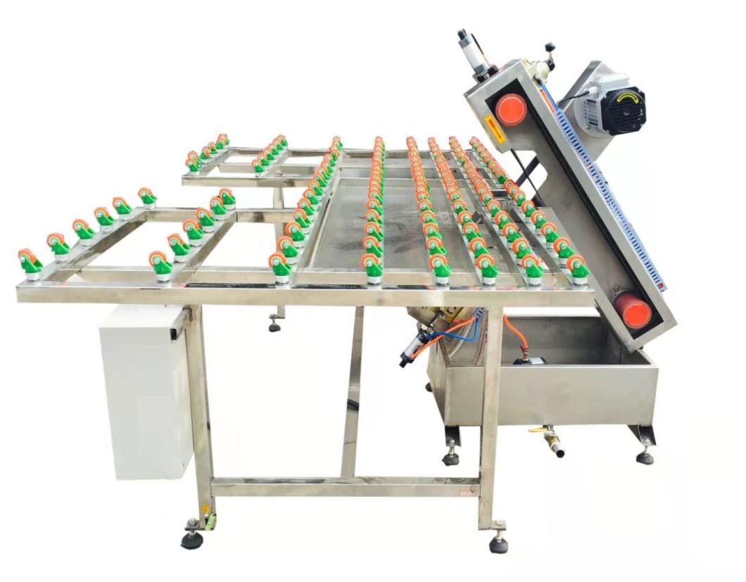 Manual Glass Edging Machine Glass Simple Seaming Machine with Low-E Film Remove