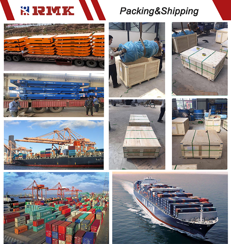 shipping of rail transfer cars