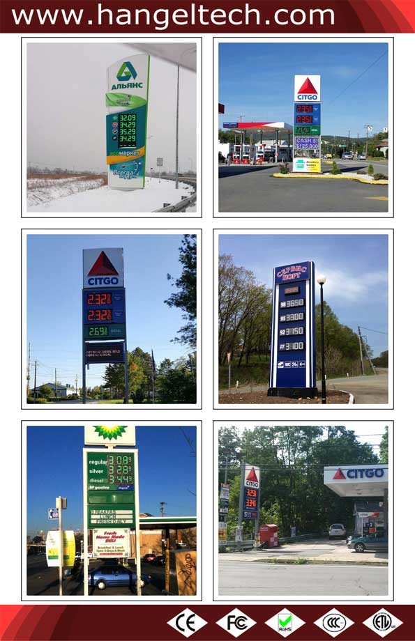 Outdoor LED Fuel Station Signs