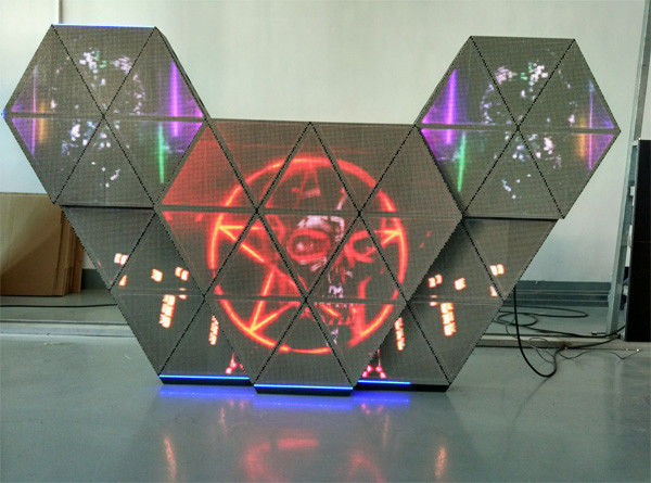P5 Full Color Music LED Dj Booth Facade With Wide View Angle For TV Studios / Bars