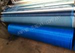 1.2m Width Blue Color Insect Proof Mesh , Plain Weave Insect Netting For Greenhouse