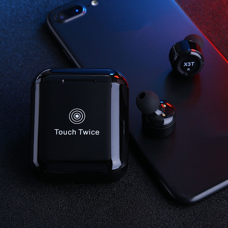 Tws X3t Wireless Bluetooth 4.2 Headset Earphone Wtih Charger Box Bass X1t X2t Upgraded for iPhone Samsung Android