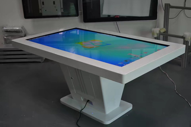 55 Inch LCD Multi Touch Screen Table Touch Table Kiosk