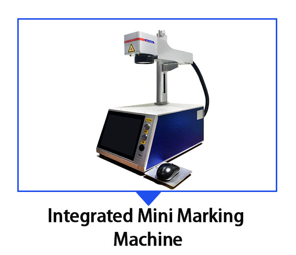 20W 30W 50W 80W Fiber Laser Marking Machine Laser Marker PVC ID Card Laser Printer Mini Portable for Jewelry Cup