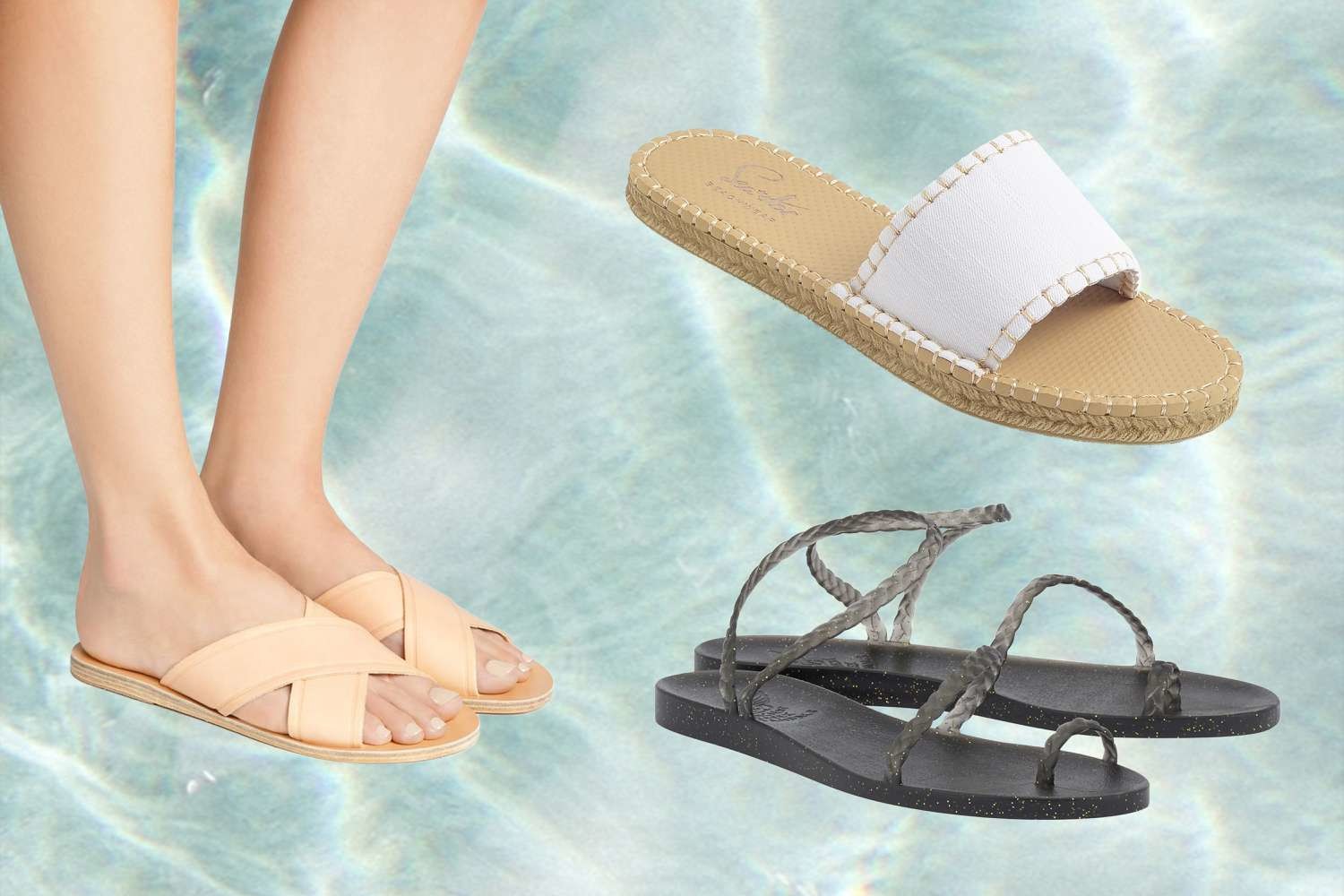 PVC Leather for Beach Shoes
