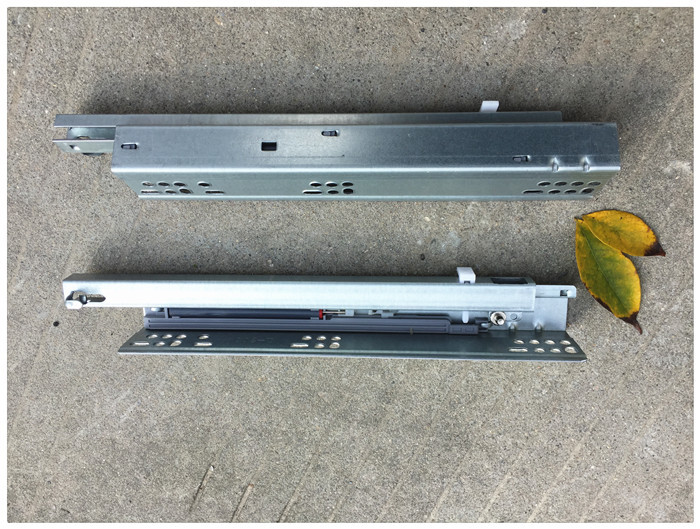 Auto Closing Soft Close Cabinet Slides Underneath Drawer Slides