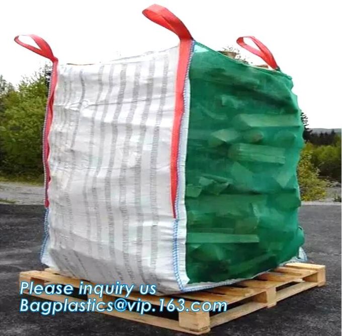 Sand Packing FIBC Jumbo Bags , Biodegradable Plastic Bags Recycle Container