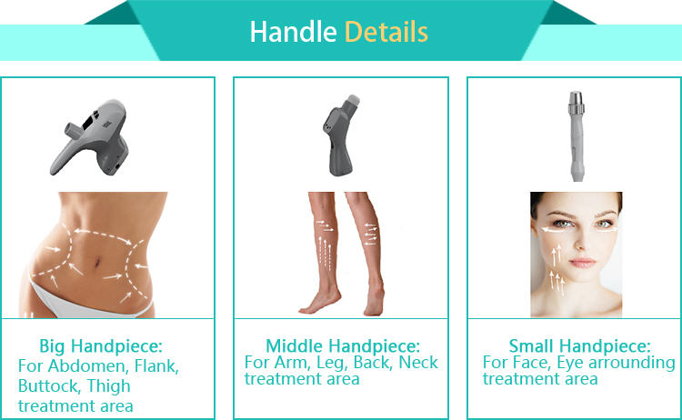 newest 4 handles cellulite massag body slimming lpg endermologie