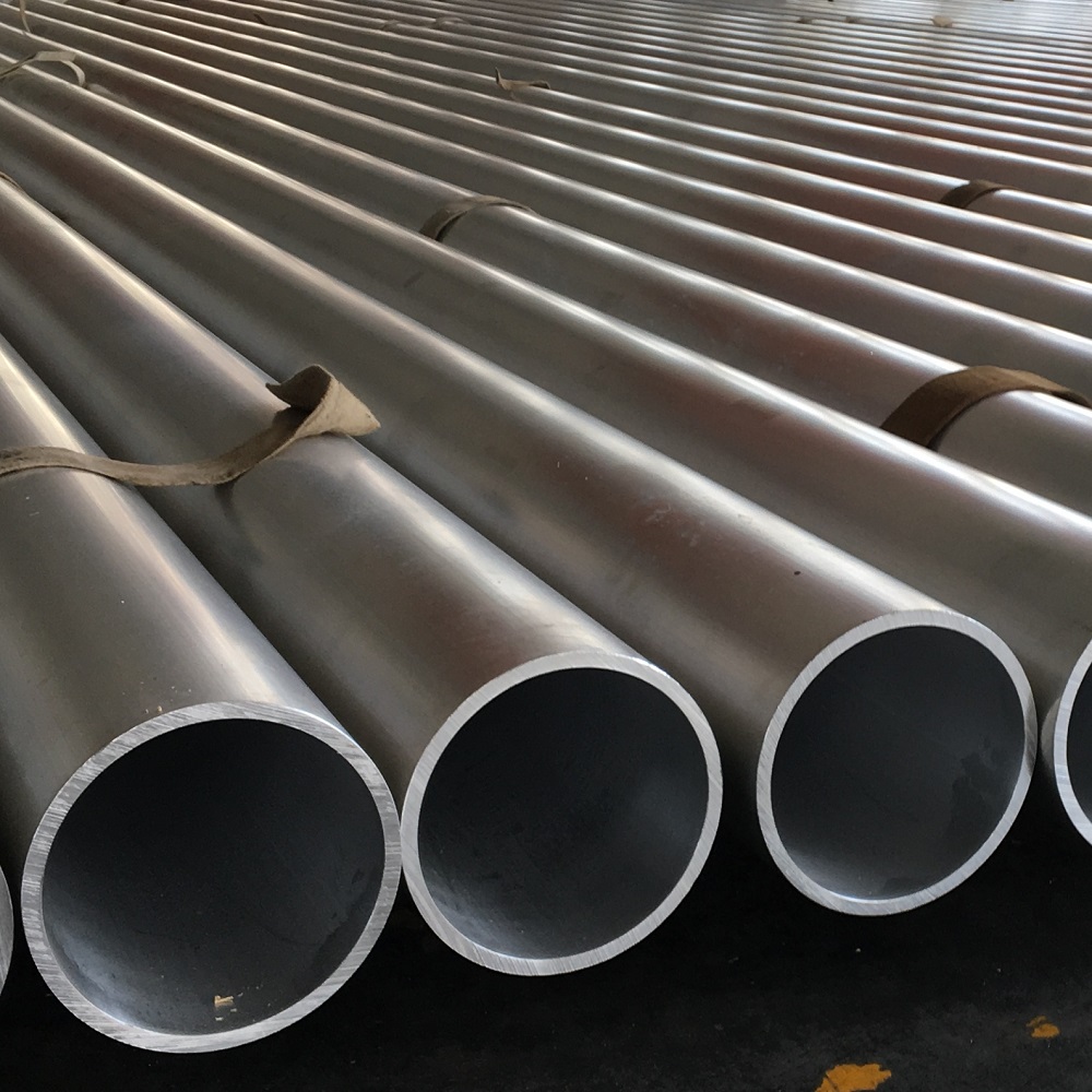 Good Quality Aluminium Extruded Alloy Pipe Tube 6061 6082 6063 7075 t6