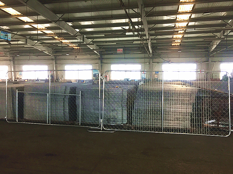 Hot DIP Galv Wire Chain Link Temporary Fence