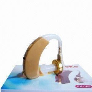 China BTE Earhook In-ear Digital Hearing Aid, Rechargeable Mini Pocket Digital Personal Voice Amplifier on sale 