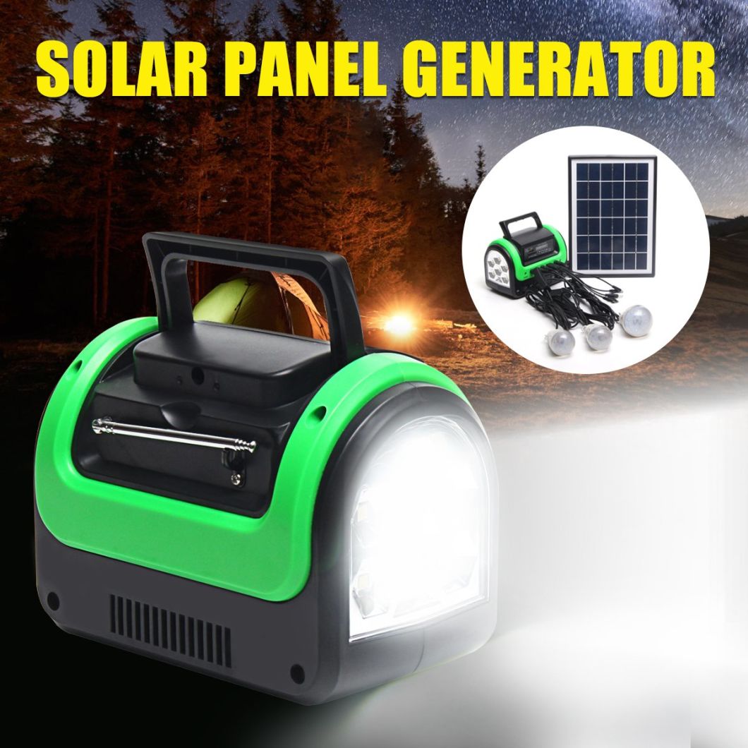 Original Power Solution Solar Home Power Station, New Mini Solar Home System with Cheap Solar Lights